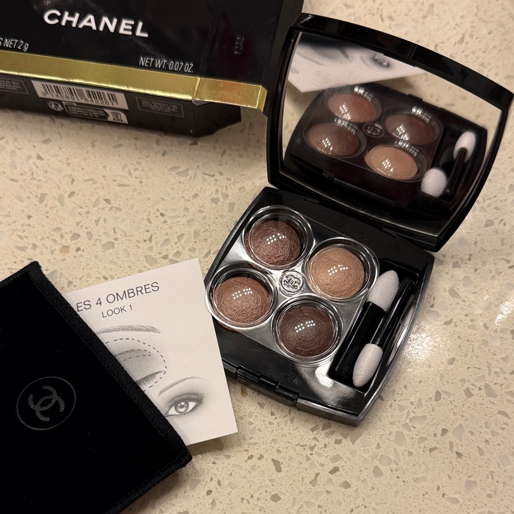 CHANEL Les 4 Ombres Eyeshadow Palette - Rich Browns